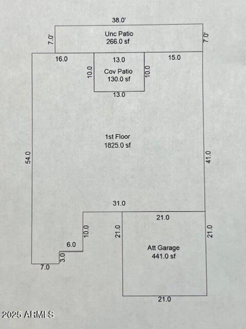 2509 N 61st St 85257 FLOOR PLAN