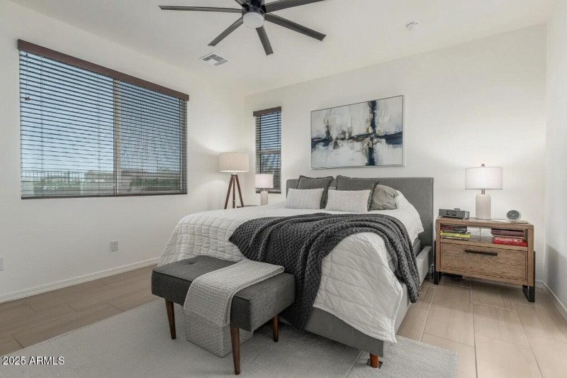 Primary Bedroom Virtual Staging