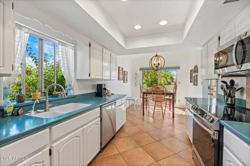 Kitchen and eat in nook