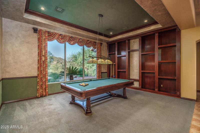9) BILLIARD ROOM
