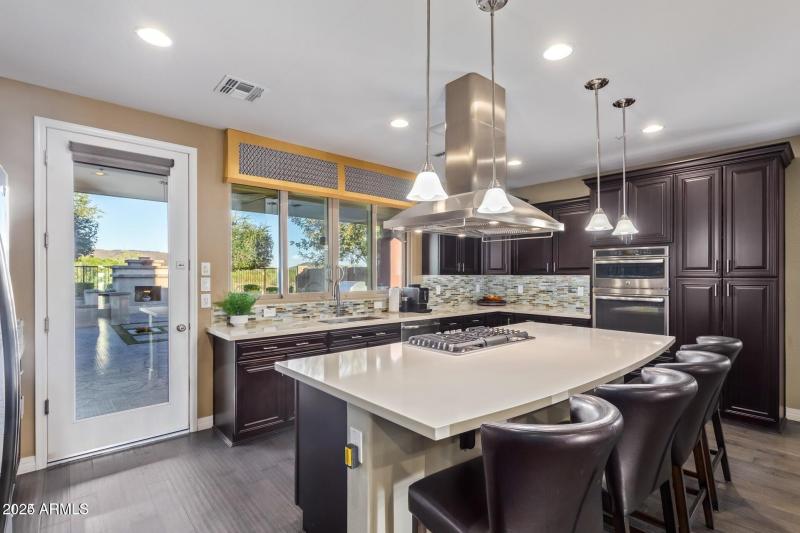 32185 N 129th Ave kitchen to yard