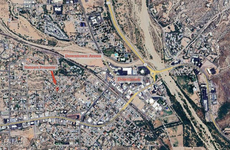 Downtown Aerial w Labels