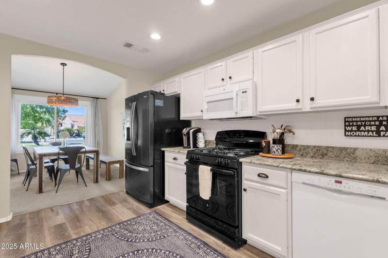 Chef’s Kitchen with Granite Counters