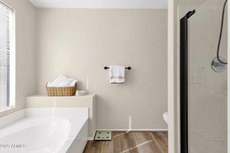 Bright Soaking Tub Space