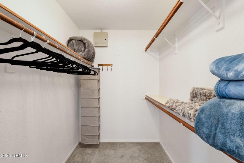 Spacious Walk-In Closet