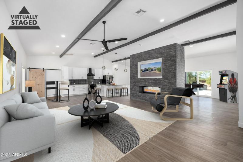Great Room Staged