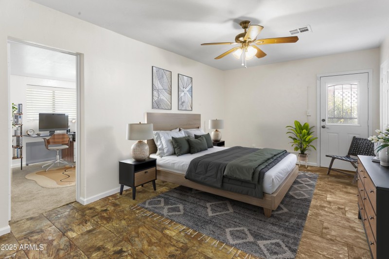 Owner's Suite & Office - Staged