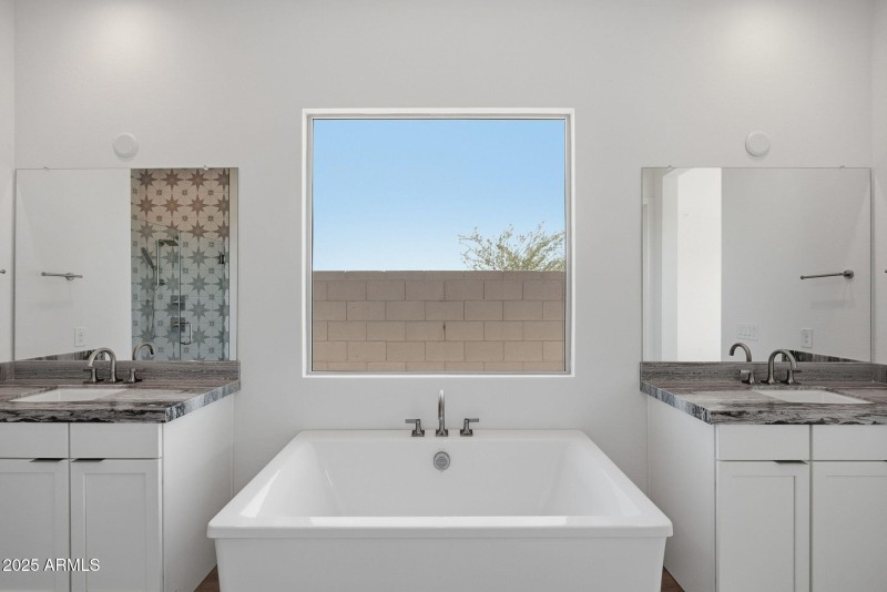 Primary Bathroom W Dual Vanities