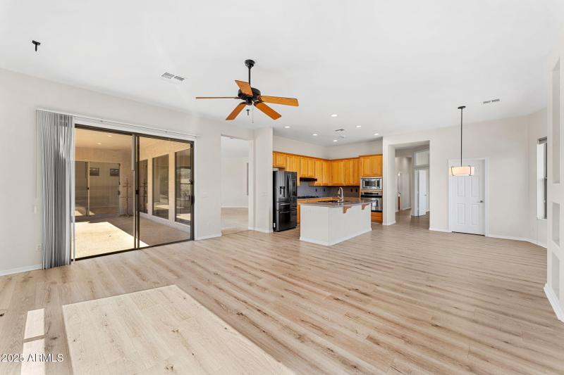 Glass Sliders leading to OUTDOOR FUN