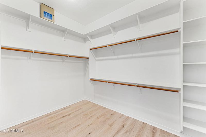 Generous Primary Custom Closet
