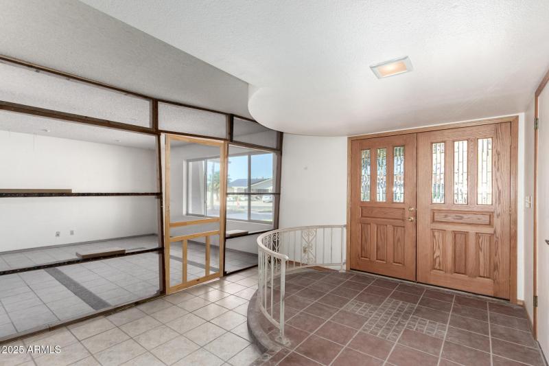 Entry to Living Room/Dining/Family Room