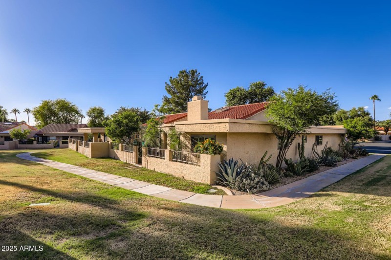 Home View from greenbelt