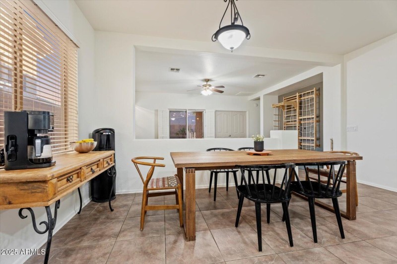 Dining area