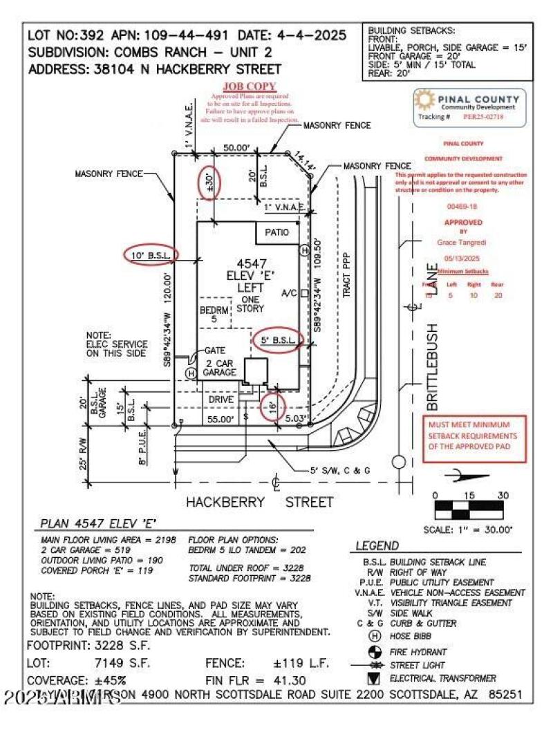 Plot Plan