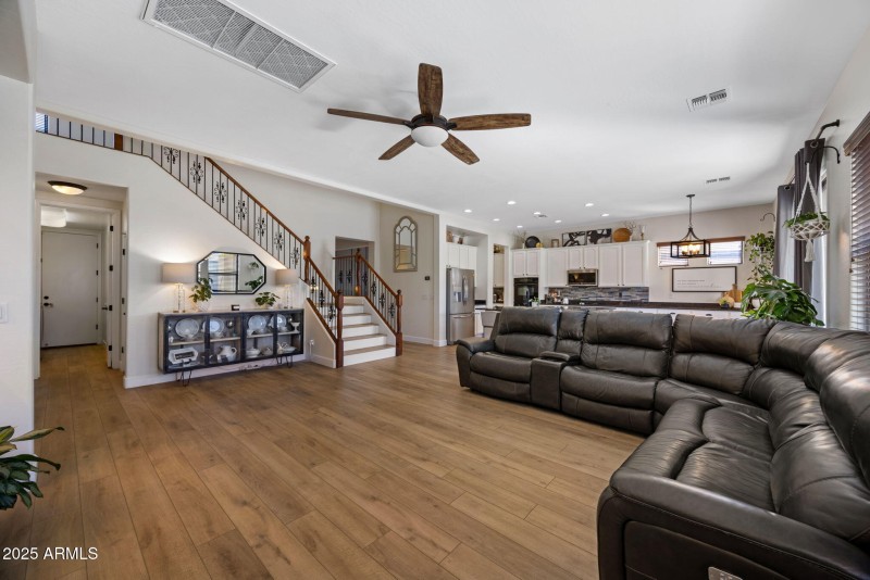 8 - Family Stairs Kitchen