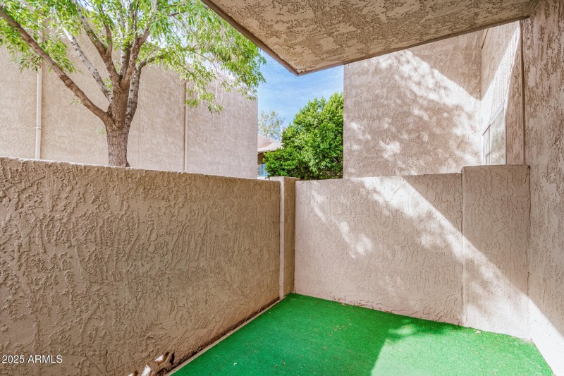 Turfed Patio