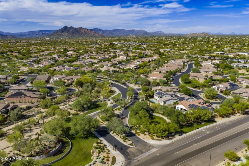 Aerial Entrance Montevista
