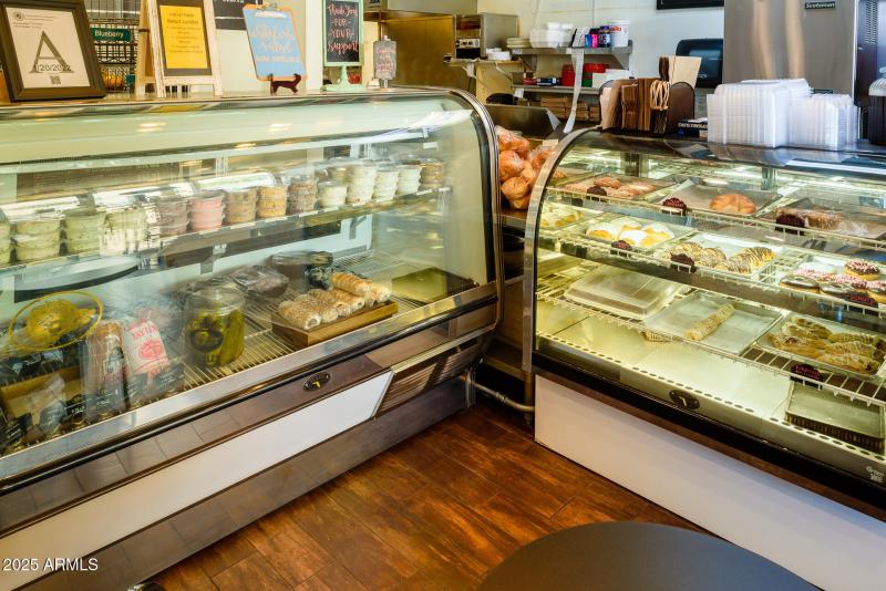 Estrella's famous Bagel Shop!