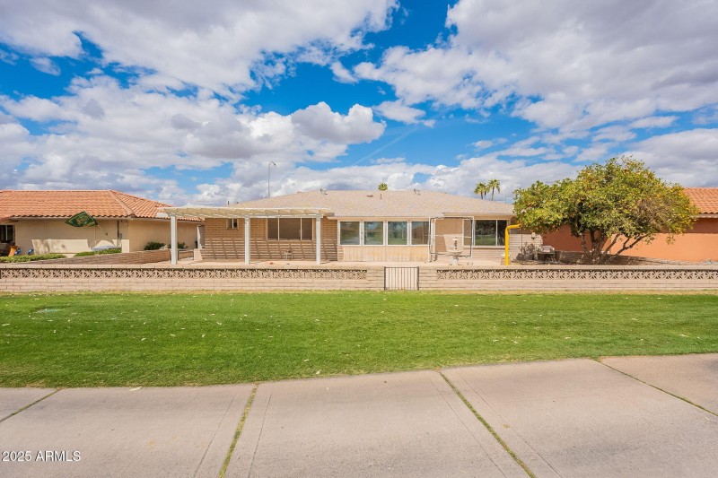 South Backyard to Golf Course & Lake