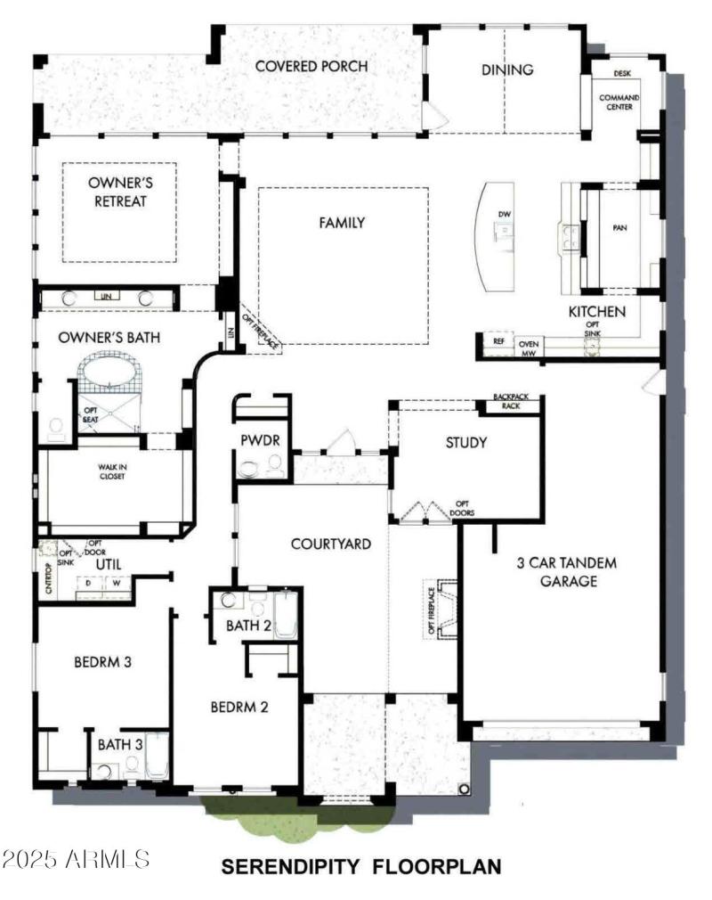 SERENDIPITY FLOORPLAN