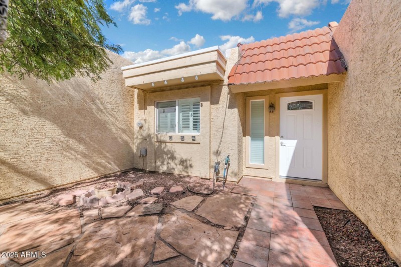 Front Courtyard Entrance