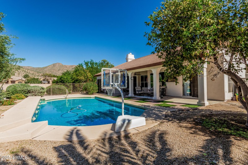 Rear of Home | Pool View