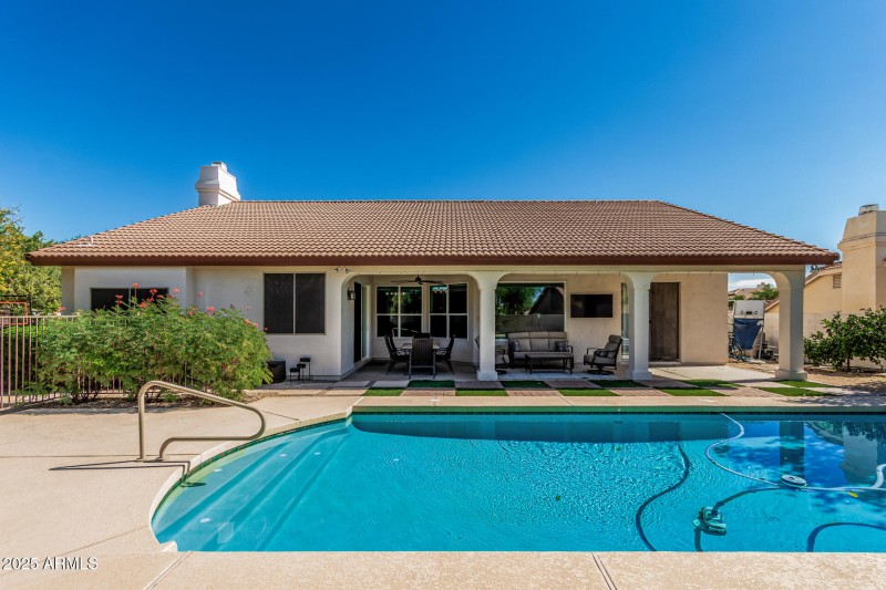 Rear of Home | Pool View