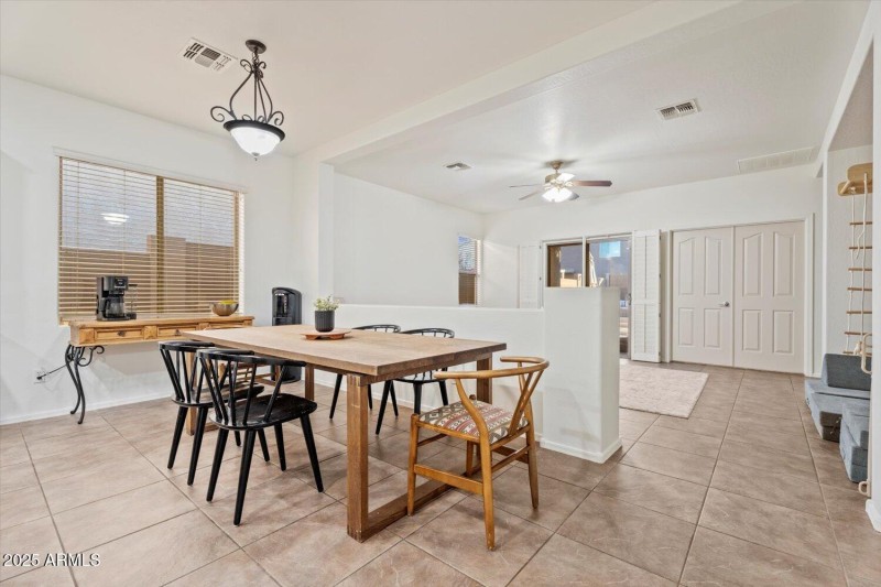 Dining area