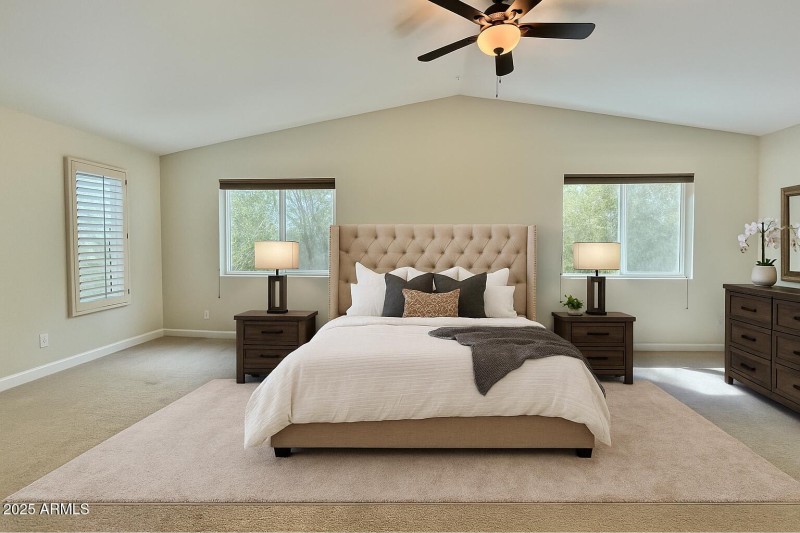 Primary virtually staged