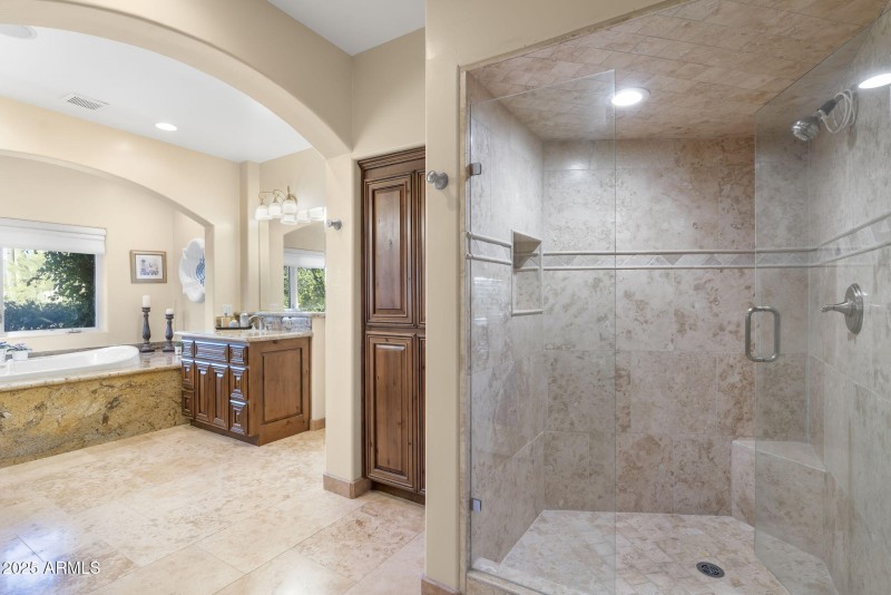 Primary Shower & Bath