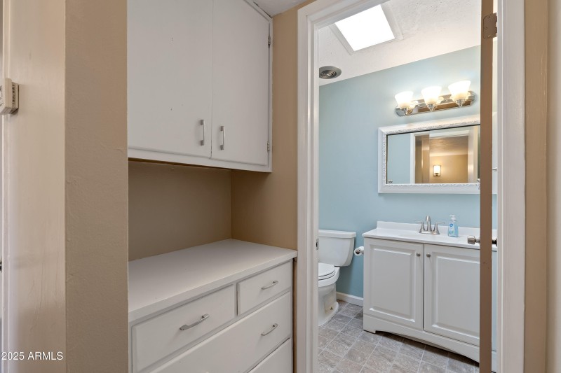 Extra Storage near Bathroom