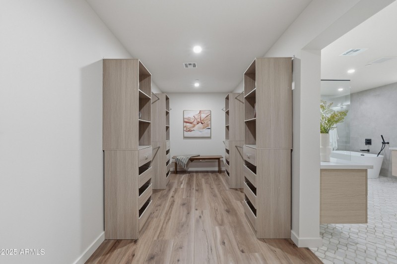 Primary Walk In Closet
