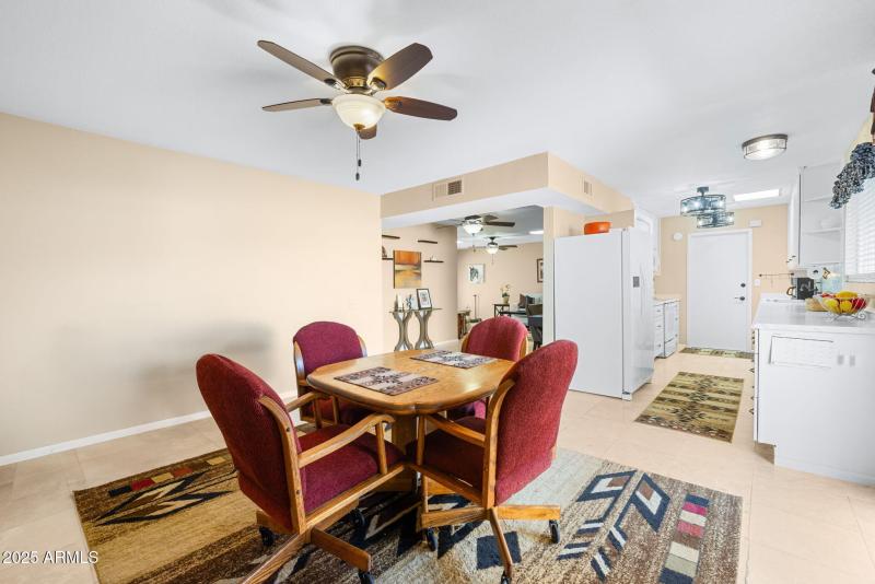 Dining Room Addition & White Galley Kitc