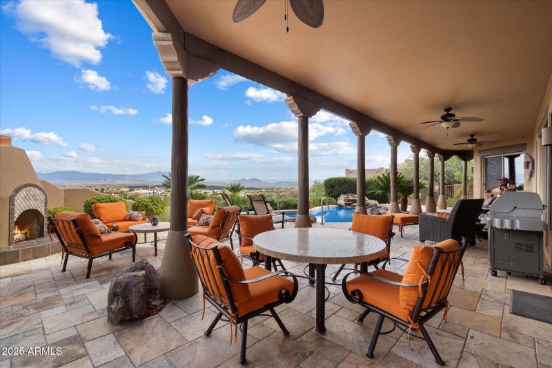 Inviting Patio Designed for Entertaining