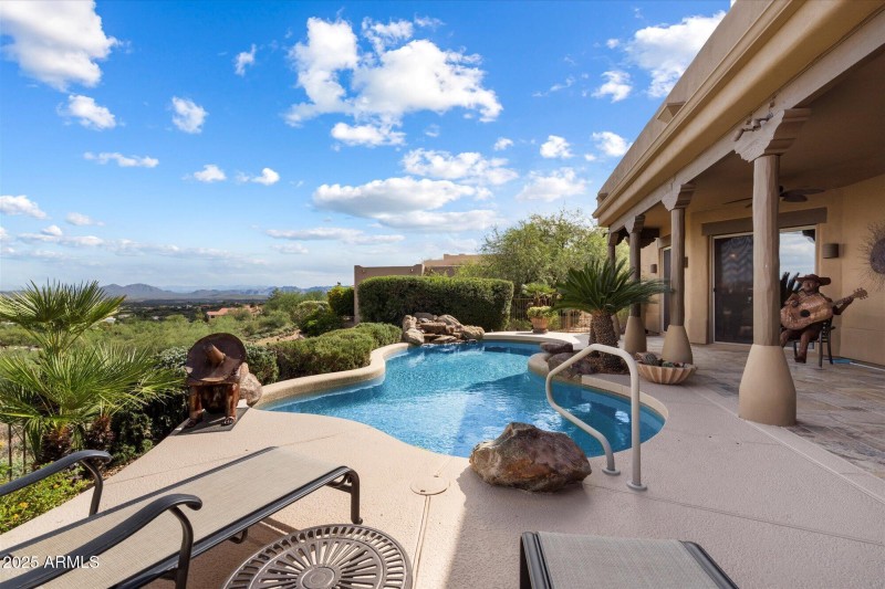 Sparkling Pool with Breathtaking Views