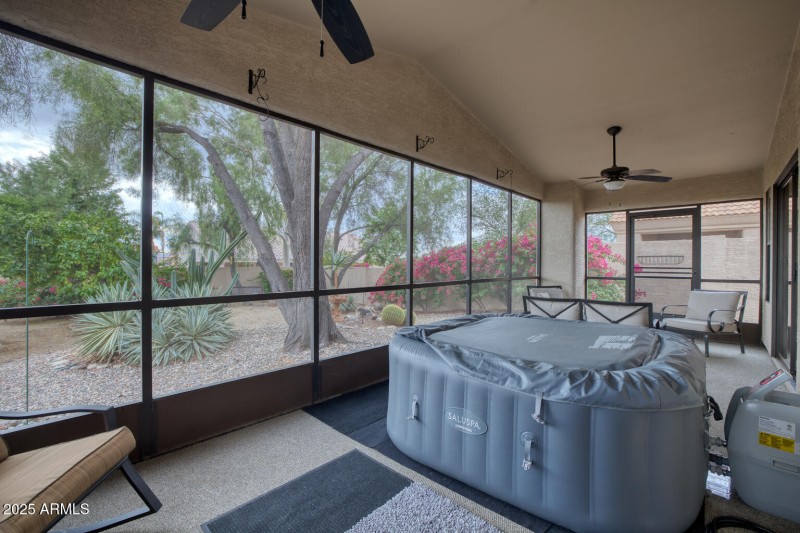 screened patio