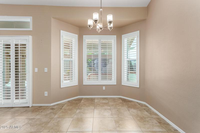 Dining area