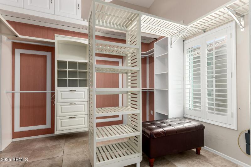 Huge walk in closet