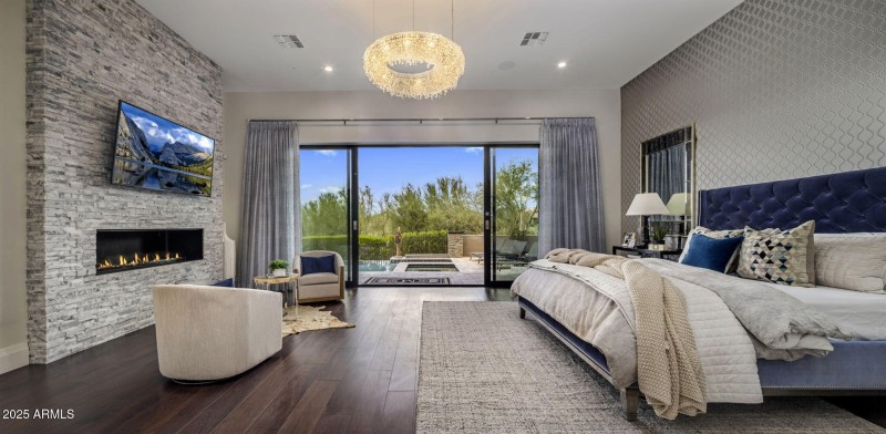 Primary Suite with Pool Views