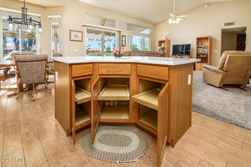 Kitchen Roll-Out Shelving