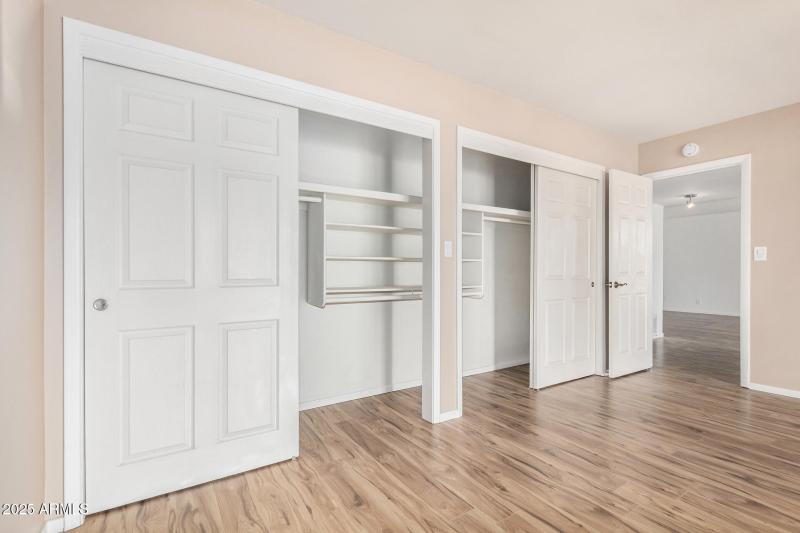 Bedroom 2 Lots of Closet Space