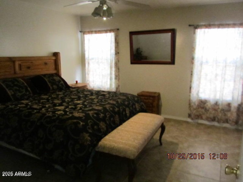 Master bedroom - before photo