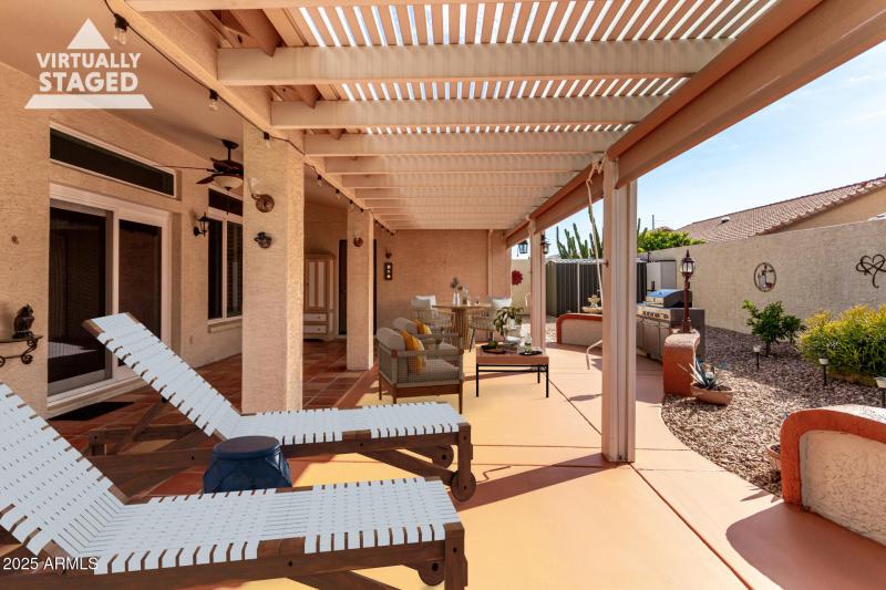 Patio (staged)