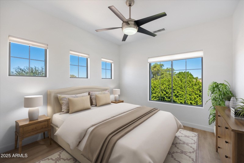 Virtually Staged - Bedroom 2 (upstairs)