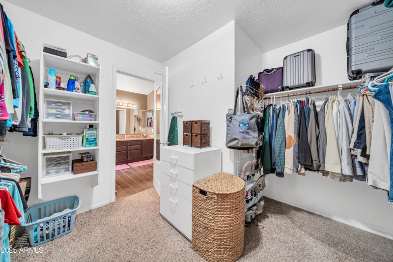 Master Walk-in Closet