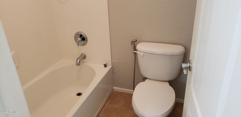 Hall bath tub shower