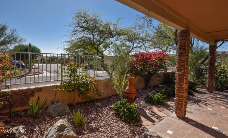 BACKYARD LANDSCAPED FOR PRIVACY