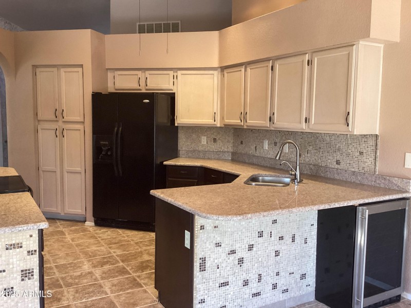 WINE COOLER IN KITCHEN