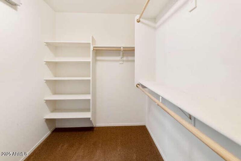 Primary walk in Closet