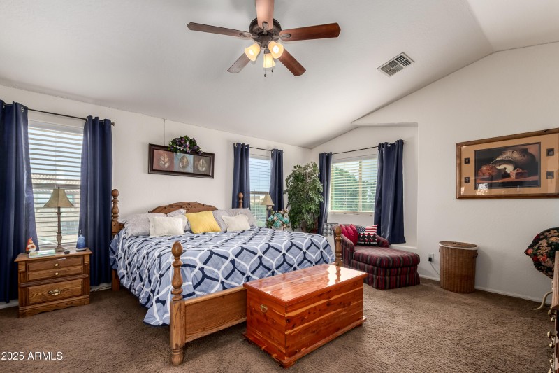 Primary Bedroom with Sitting Area